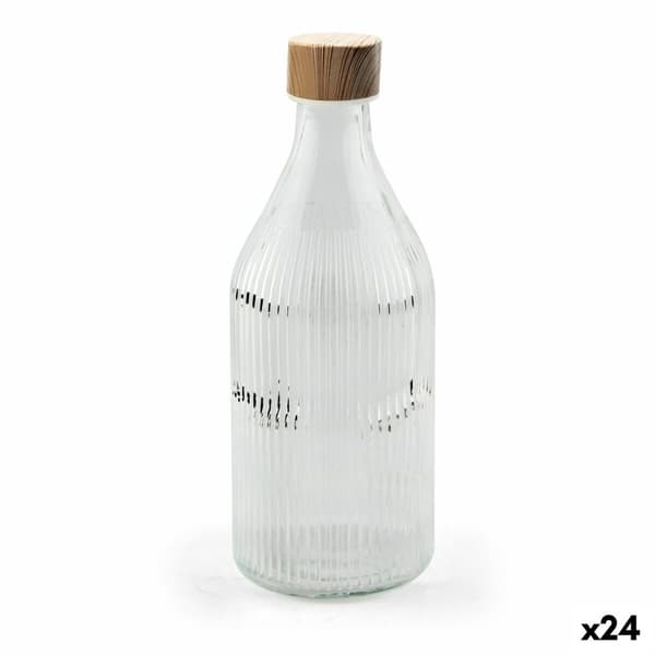 Lasipullo La Mediterránea Metalli Lasi 1 L (24 osaa)