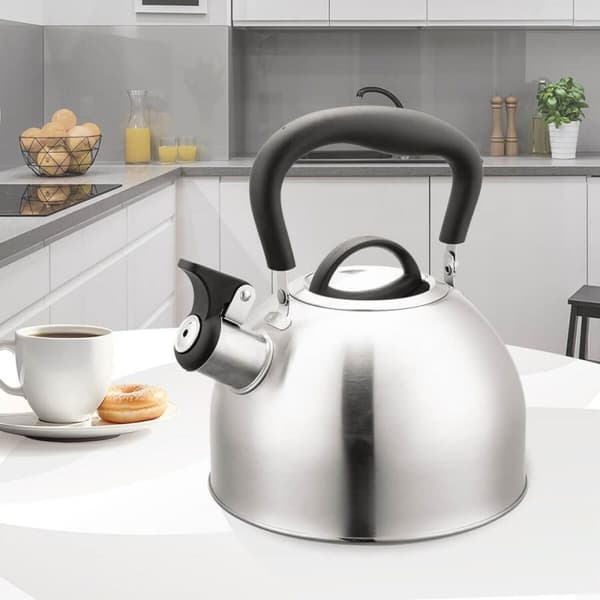 Tekanna Feel Maestro MR-1336 Svart Silvrig Rostfritt stål 1,8 L