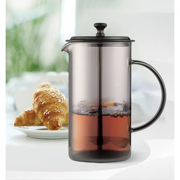 Tekande Feel Maestro MR-1861-600 Sort Gennemskinnelig Rustfrit stål Borosilikatglas 600 ml