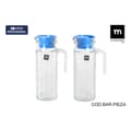 Miniatyrbilde 3 av 3: Krus med Lokk og Doseringsdispenser La Mediterránea Chrystie Glass (12 enheter)