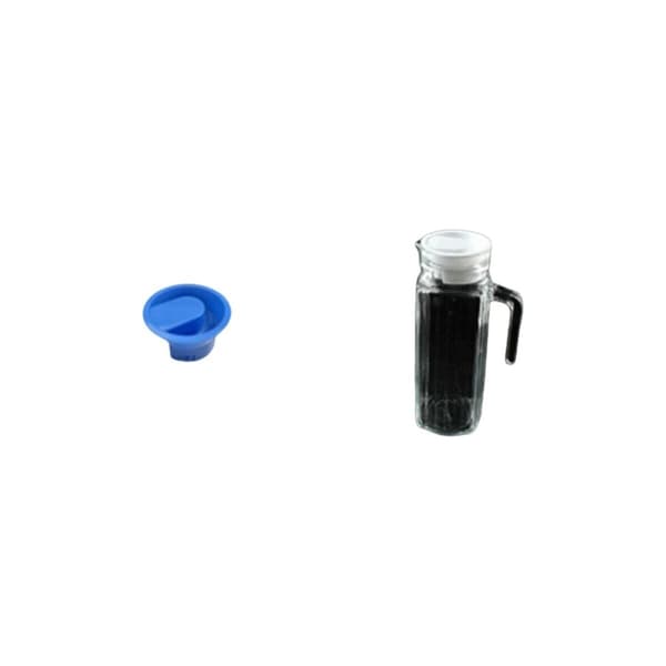 Krus med Lokk og Doseringsdispenser La Mediterránea Chrystie Glass (12 enheter)