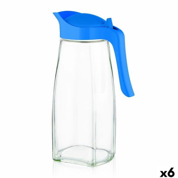 Purkki Kannella ja Annostelija Arcoglass Lasi 1,5 L (6 osaa)