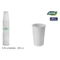 Miniatyrbilde 2 av 4: Sett med glass Algon Hvit 250 ml 50 Deler (18 enheter)