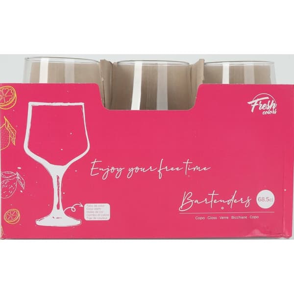 Cocktailglas LAV Grøn 685 ml (24 enheder)