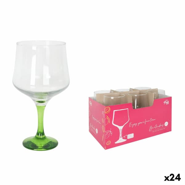 Cocktailglas LAV Grøn 685 ml (24 enheder)