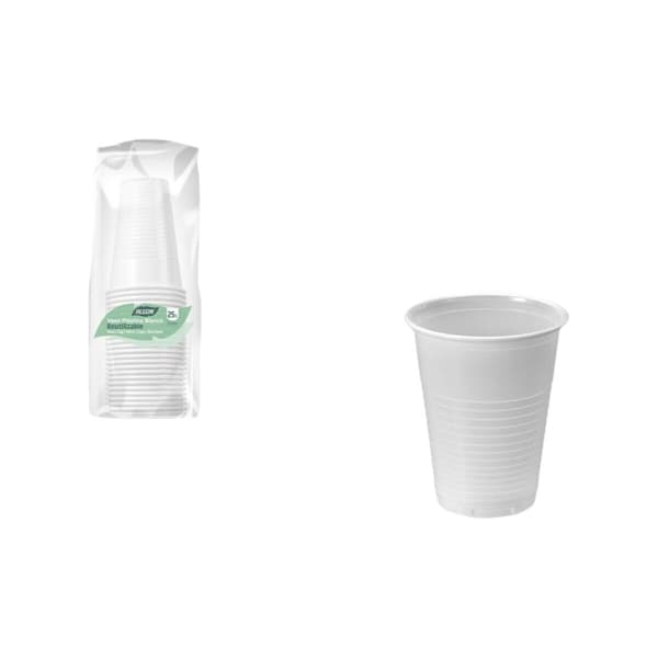 Glasset Algon Vit 220 ml 25 Delar (24 antal)