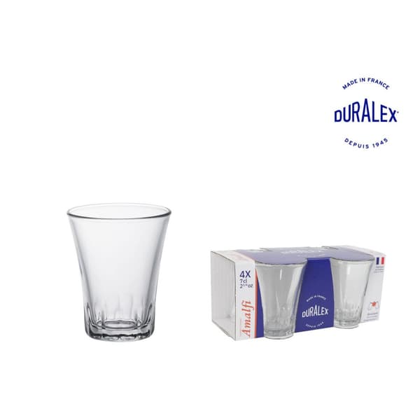 Glasset Duralex Amalfi 70 ml 4 Delar (12 antal)