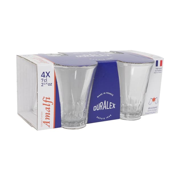 Glasset Duralex Amalfi 70 ml 4 Delar (12 antal)