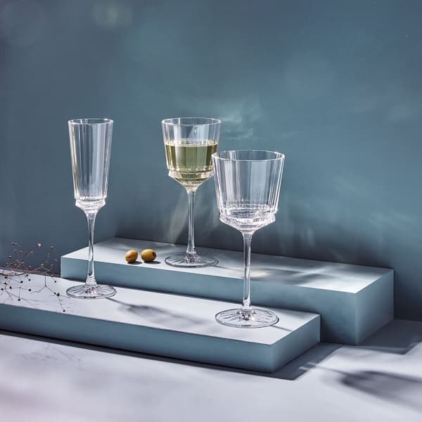 KÄYTETTY Lasisetti Cristal d’Arques Paris Läpinäkyvä (Kunnostetut Tuotteet A)