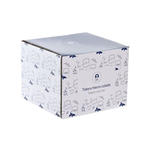 Teekannu Home ESPRIT Sininen Ruostumaton teräs Rauta 800 ml