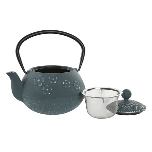 Teekannu Home ESPRIT Sininen Ruostumaton teräs Rauta 800 ml