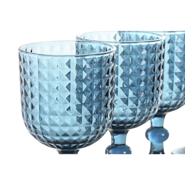 Glasset Home ESPRIT Blå Glas 380 ml (6 antal)