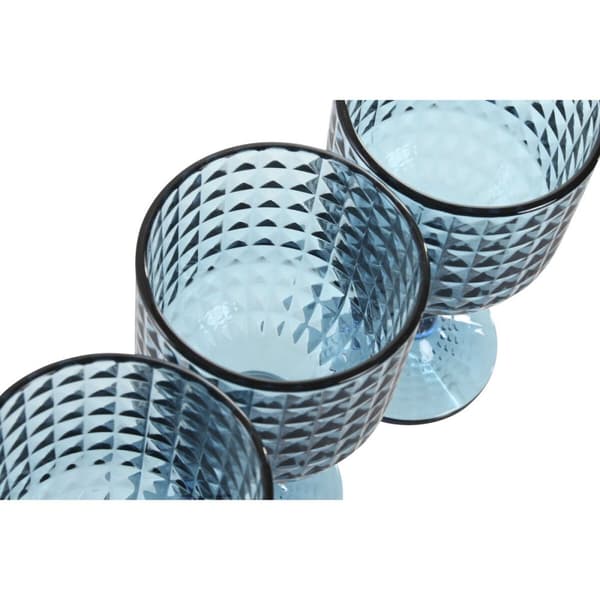 Glasset Home ESPRIT Blå Glas 380 ml (6 antal)
