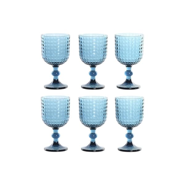 Glasset Home ESPRIT Blå Glas 380 ml (6 antal)