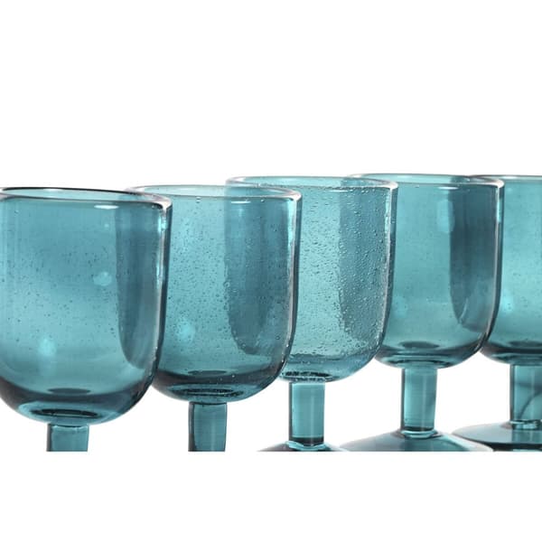 Glasset Home ESPRIT Turkos Glas 300 ml (6 antal)