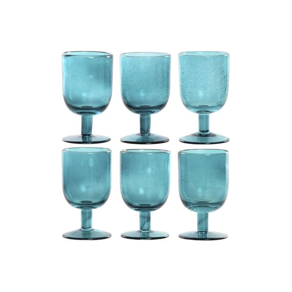 Glasset Home ESPRIT Turkos Glas 300 ml (6 antal)
