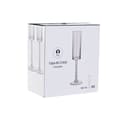 Miniatyrbillede 4 af 5: Flade champagne og cava glas Home ESPRIT Gennemsigtig Krystal 160 ml (6 enheder)