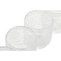Miniatyrbild 3 av 3: Glasset Home ESPRIT Transparent Glas Med relief 360 ml (6 antal)