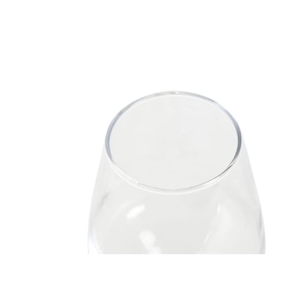 Sæt med vinglas Home ESPRIT Gennemsigtig Krystal 265 ml (6 enheder)