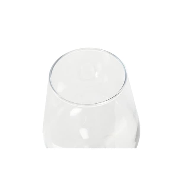 Sæt med vinglas Home ESPRIT Gennemsigtig Krystal 410 ml (6 enheder)