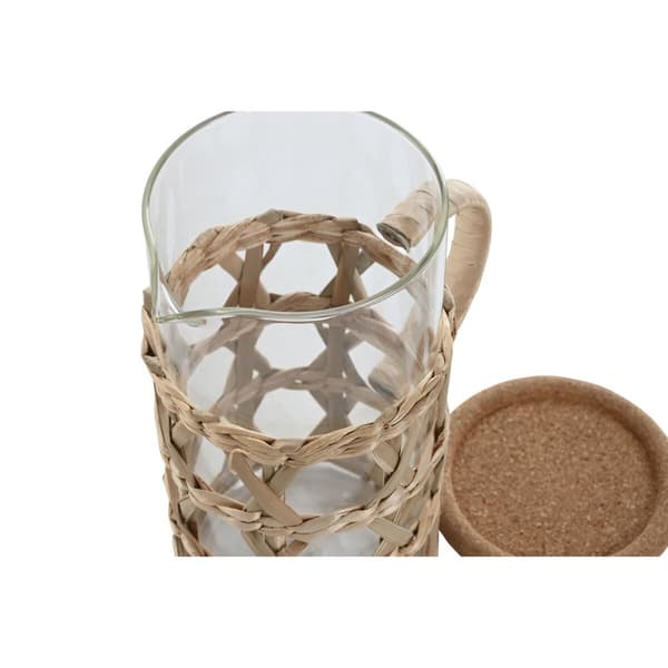 Mugge Home ESPRIT Naturell Borosilikatglass Fiber 1,25 L