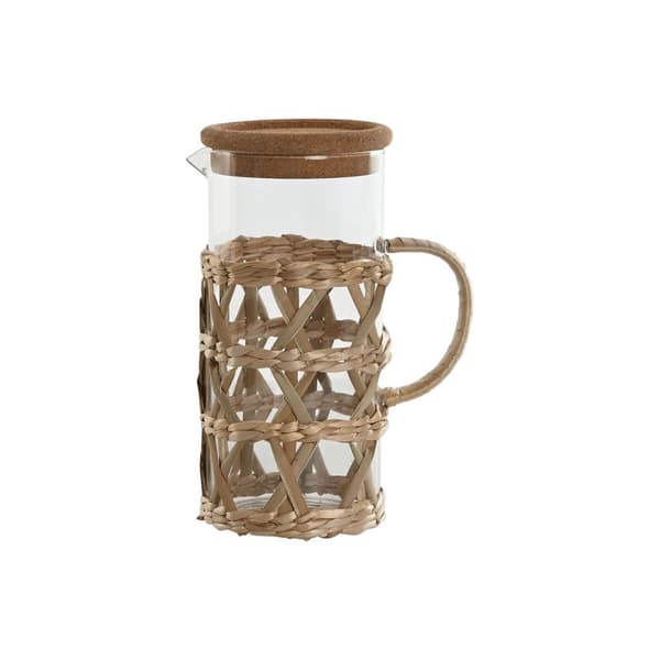 Mugge Home ESPRIT Naturell Borosilikatglass Fiber 1,25 L