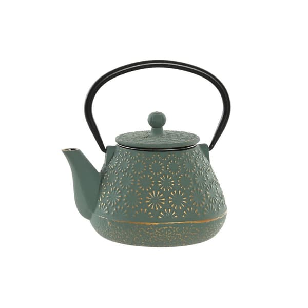 Tekanne Home ESPRIT Grønn Rustfritt stål Jern 600 ml