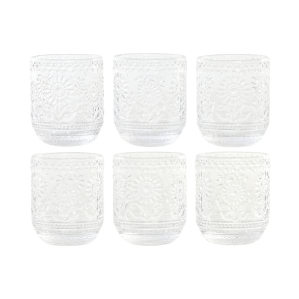 Lasisetti Home ESPRIT Läpinäkyvä Kristalli Lievennyksellä 360 ml (6 osaa)