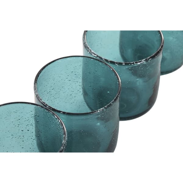 Glasset Home ESPRIT Turkos Glas 320 ml (6 antal)