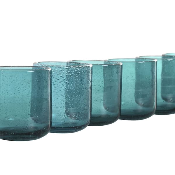 Glasset Home ESPRIT Turkos Glas 320 ml (6 antal)