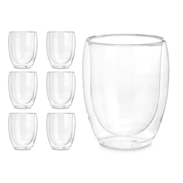 Glas för vatten Vivalto OCT-DG2061 Transparent Borosilikatglas 326 ml (6 antal)