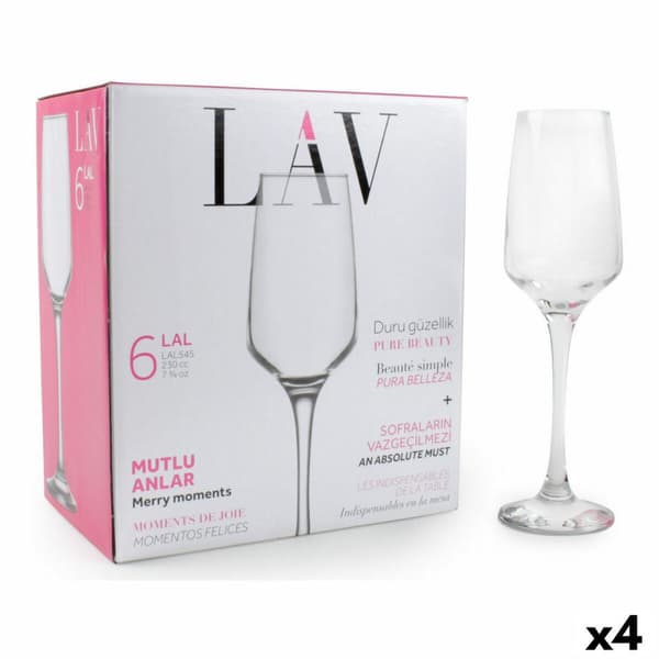 Champagneglas LAV Lal 6 Delar (4 antal)
