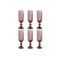 Miniatyrbild 1 av 4: Glasset Home ESPRIT Rosa Glas 6 x 6 x 18,4 cm (6 antal)