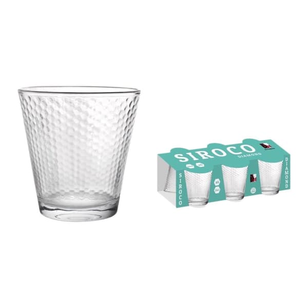 Glasset La Mediterránea Siroco diamonds 6 Delar (12 antal)
