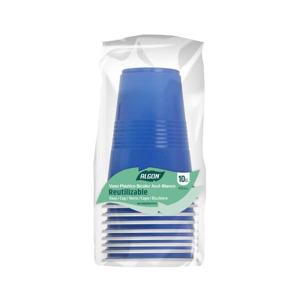 Glasset Algon Blå 450 ml 10 Delar (18 antal)