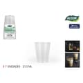 Miniatyrbild 2 av 4: Glasset Algon Plast 210 ml 7 Delar (24 antal)