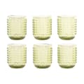 Miniatyrbild 1 av 4: Glasset Home ESPRIT Grön Glas Med relief 275 ml (6 antal)