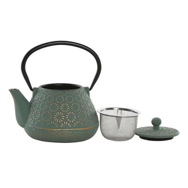 Tekanna Home ESPRIT Grön Rostfritt stål Järn 600 ml