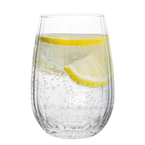 Glas för vatten La Mediterránea Nalon optic (36 antal)