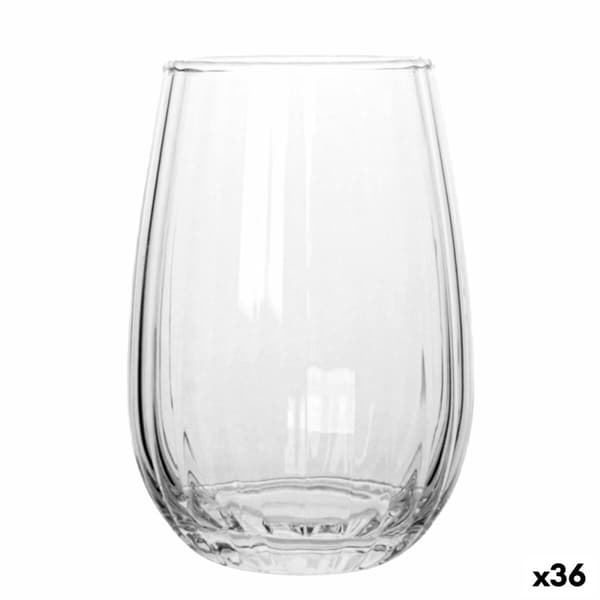Glas för vatten La Mediterránea Nalon optic (36 antal)