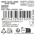 Miniatyrbild 10 av 10: Glas för vatten La Mediterránea Shard (48 antal)