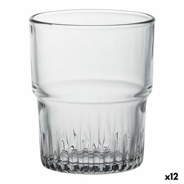 Glasset Duralex Stapelbara Transparent 6 Delar 160 ml (12 antal)
