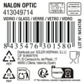 Pikkukuva 5 / 5: Vesilasi La Mediterránea Nalon optic (36 Osaa)