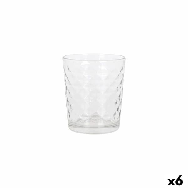 Glas för vatten La Mediterránea Silex diamants 4 Delar (6 antal)
