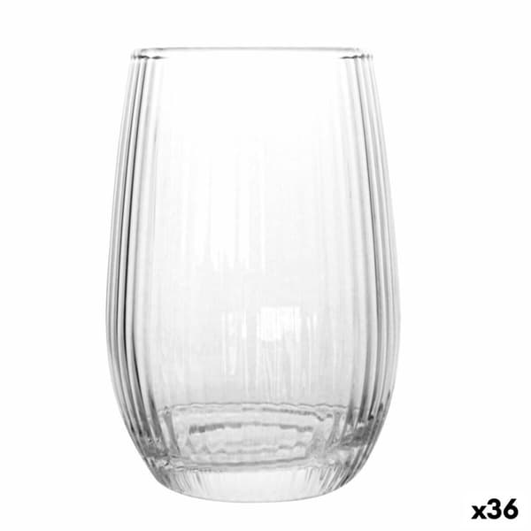 Glas för vatten La Mediterránea Nalon fiber (36 antal)