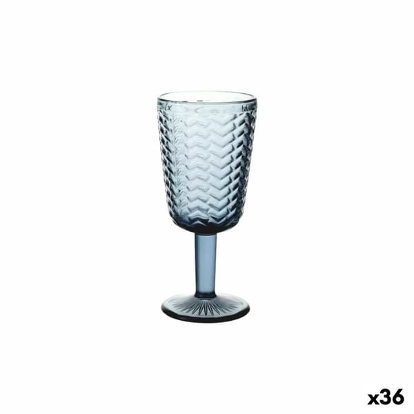 Vinglass La Mediterránea Spica Blå (36 Enheter)
