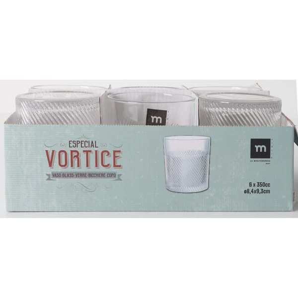 Glass for vann La Mediterránea Vortice (48 enheter)