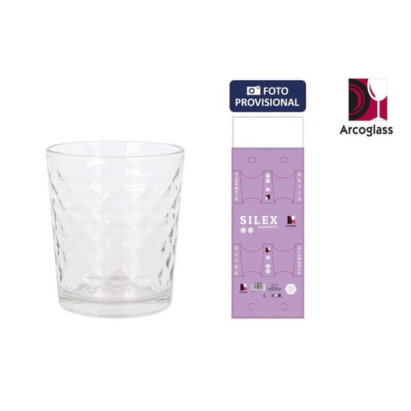 Vandglas La Mediterránea Silex diamants 4 Dele (6 enheder)
