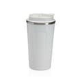 Miniatyrbillede 1 af 5: Glas med låg Versa Hvid Stål polypropylen 510 ml