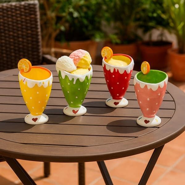 Glass- och milkshakeglas Versa Keramik